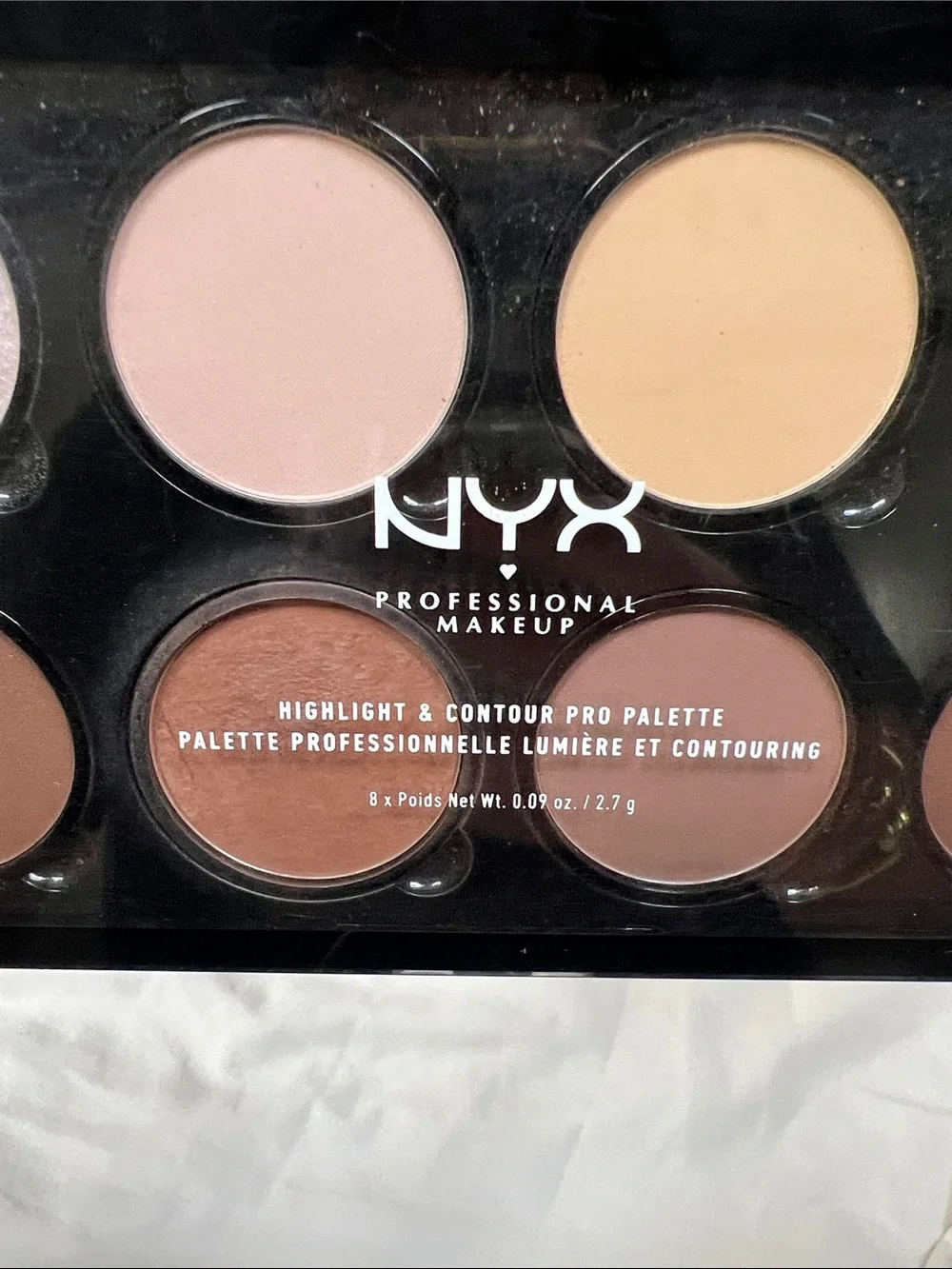 NYX Professional Makeup Highlight & Contour Pro Palette 8 Matte & Shimmer Shades
